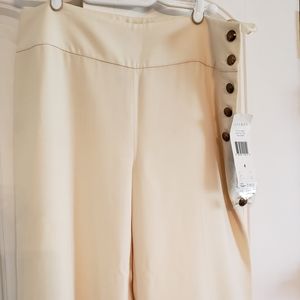 Ralph Lauren Cream Wide Leg Pants